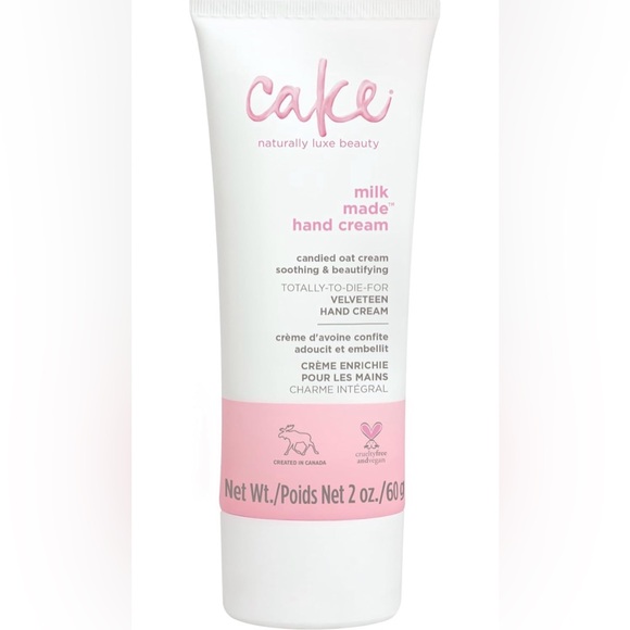 Cake Naturally Luxe Beauty Milk Made Velveteen Hand Cream NWOB - Picture 2 of 9